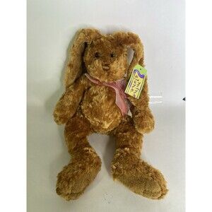 Vintage Mine Alone Bunny Rabbit Plush Stuffed Animal Toy with Tag